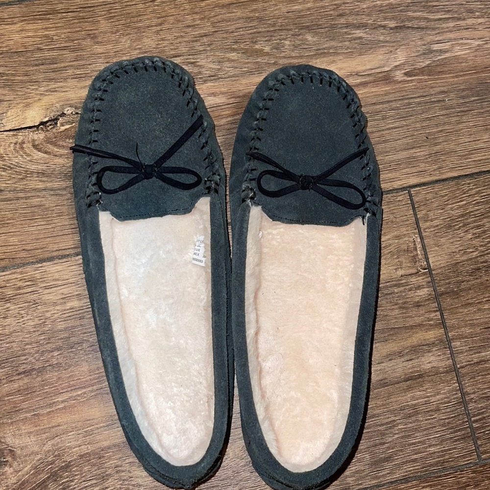 Gray moccasin